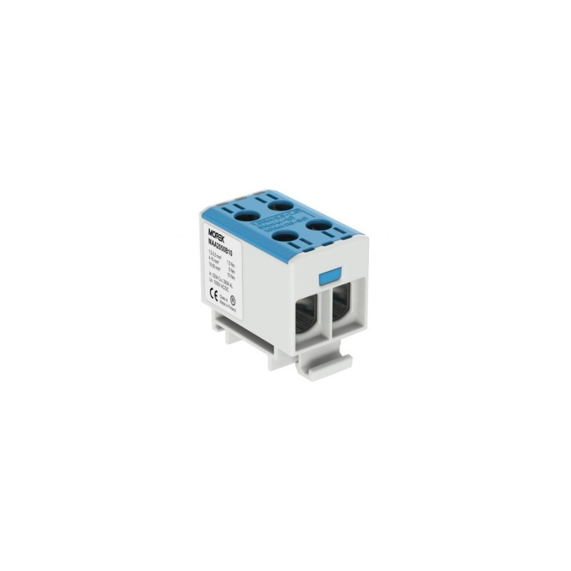 Gnybtas OTL50-2 Morek MAA2050B10 (mėlyna, 2x1.5-50mm2, Al / Cu, 1000V)