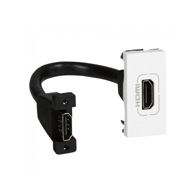 Įleidžiamas modulinis HDMI lizdas Mosaic Legrand 078778