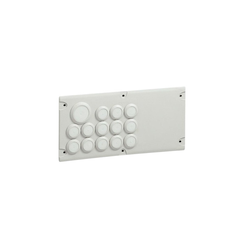 Multi-position seal for Atlantic and Marina panel Legrand 036494 (14 places, RAL7030)