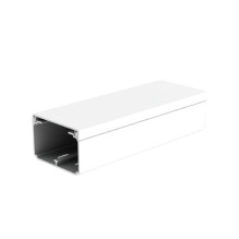 Self-adhesive cable tray Kopos LH 60X40_P2 (white, 60×40 mm, 2 m, with protective film)