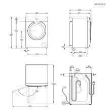 Washing machine AEG LFR73944Q Washing machine AEG LFR73944Q