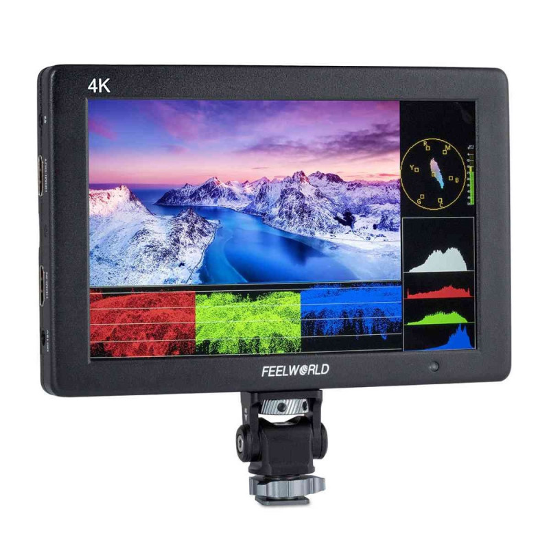 Monitorius - Feelworld T7 PLUS 7" 1920x1200 4K HDMI aliuminis