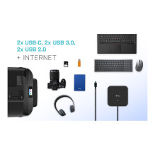 i-tec C31HDMIDPDOCKPD nešiojamojo kompiuterio dokas / prievadų replikatorius