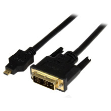 StarTech 2m Micro HDMI–DVI-D kabelis – M / M StarTech 2m Micro HDMI–DVI-D kabelis – M / M