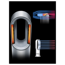 Heizlüfter AM15 Hot+Cool Ventilator, Weiß / Silber Heizlüfter AM15 Hot+Cool Ventilator, Weiß / Silber