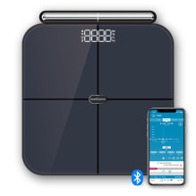 Kūno Sudėties Svarstyklės - Medisana BS 850 Connect, 8 Jutiklių Technologija, Bluetooth, Balta Kūno Sudėties Svarstyklės - Medisana BS 850 Connect, 8 Jutiklių Technologija, Bluetooth, Balta