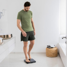 Kūno Sudėties Svarstyklės - Medisana BS 850 Connect, 8 Jutiklių Technologija, Bluetooth, Balta Kūno Sudėties Svarstyklės - Medisana BS 850 Connect, 8 Jutiklių Technologija, Bluetooth, Balta