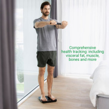Kūno Sudėties Svarstyklės - Medisana BS 850 Connect, 8 Jutiklių Technologija, Bluetooth, Balta Kūno Sudėties Svarstyklės - Medisana BS 850 Connect, 8 Jutiklių Technologija, Bluetooth, Balta