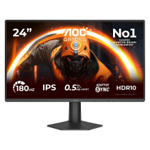 60,5 cm (23.8") 1920 x 1080 Pixel AOC 24G50F 16:9 Full HD IPS 4 ms 180 Hz HDR DisplayPort HDMI VESA
