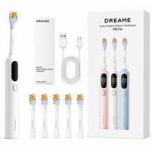Elektrinis dantų šepetėlis - Dreame F02 Pro 68000 Sonic Movements 300 Days Battery Life White Elektrinis dantų šepetėlis - Dreame F02 Pro 68000 Sonic Movements 300 Days Battery Life White