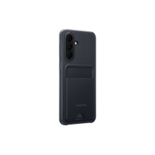 Telefono Dėklas - Samsung Galaxy A37 Kortelės Laikiklio Dėklas, Opaque Apsauga, Juoda