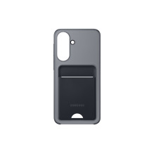 Telefono Dėklas - Samsung Galaxy A37 Kortelės Laikiklio Dėklas, Opaque Apsauga, Juoda