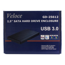 2,5" Inter-Tech Geh 6.3cm (2,5") Veloce GD-25612 USB 3.0