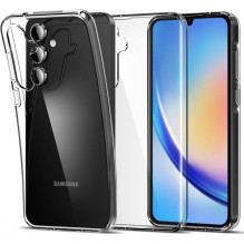 Telefono Dėklas - Just Must Galaxy A35 5G TPU Antibakterinis, Skaidrus Telefono Dėklas - Just Must Galaxy A35 5G TPU Antibakterinis, Skaidrus