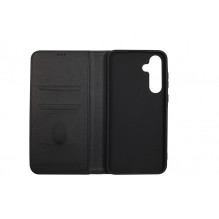 Telefono Dėklas - Just Must JM Stand Flip Case for Galaxy A35 5G Juodas Telefono Dėklas - Just Must JM Stand Flip Case for Galaxy A35 5G Juodas