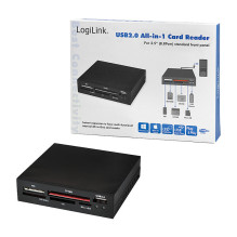 LogiLink CR0012 Stažuotojas (3,5 colio) „viskas viename“ kartenleseris