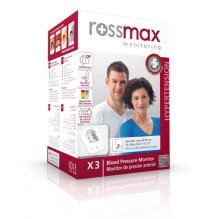 Kraujo Spaudimo Matuoklis - Rossmax X3 Automatinis, Nereguliaraus Širdies Plakimo Aptikimas Kraujo Spaudimo Matuoklis - Rossmax X3 Automatinis, Nereguliaraus Širdies Plakimo Aptikimas