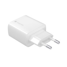 Adapteris - Mophie 30W GaN Sieninis Įkroviklis USB-C Greitas Įkrovimas Baltas Adapteris - Mophie 30W GaN Sieninis Įkroviklis USB-C Greitas Įkrovimas Baltas