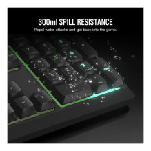 K55 Core RGB gaming keyboard black - membrane gaming keyboard with 10-zone RGB lighting K55 Core RGB gaming keyboard black - membrane gaming keyboard with 10-zone RGB lighting