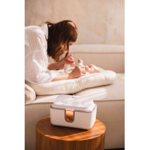 Vaikų priežiūros prietaisas - Momini WarmWipes Drėgnų Servetėlių Šildytuvas Su UV Sterilizacija Vaikų priežiūros prietaisas - Momini WarmWipes Drėgnų Servetėlių Šildytuvas Su UV Sterilizacija