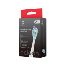 Elektrinio dantų šepetėlio galvutė - Oclean Ultra Gum Care 2 vnt. balta Elektrinio dantų šepetėlio galvutė - Oclean Ultra Gum Care 2 vnt. balta