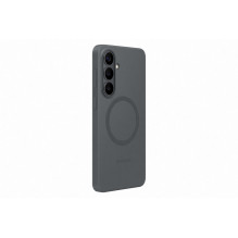Telefono Dėklas - Samsung Galaxy S26 Plus Silikoninis Magnetinis Dėklas, Belaidis Įkrovimas, Juodas