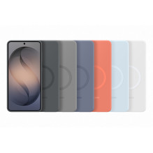 Telefono Dėklas - Samsung Galaxy S26 Plus Silikoninis Magnetinis Dėklas, Belaidis Įkrovimas, Juodas