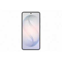 Telefono Dėklas - Samsung Galaxy S26 Plus Silikoninis Magnetinis Dėklas, Belaidis Įkrovimas, Pilkas
