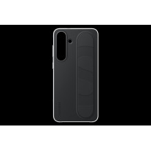 Telefono Dėklas - Samsung Galaxy S25 FE Stovintis Laikiklis, Apsauga nuo Įbrėžimų, Juoda Telefono Dėklas - Samsung Galaxy S25 FE Stovintis Laikiklis, Apsauga nuo Įbrėžimų, Juoda