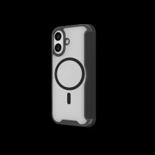 Telefono Dėklas - Just Must Champion II MagSafe Flip Case For iPhone 17, Patvarus, Juodas Telefono Dėklas - Just Must Champion II MagSafe Flip Case For iPhone 17, Patvarus, Juodas
