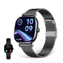 Išmanusis Laikrodis - Ksix IRIA 1.7" AMOLED, 24 / 7 Sveikatos Stebėjimas, Juodas Išmanusis Laikrodis - Ksix IRIA 1.7" AMOLED, 24 / 7 Sveikatos Stebėjimas, Juodas