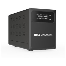 Green Cell UPSLPPC800 Uninterruptible Power Supply AVR UPS 1200VA 800W PowerCore 12 VDC with LCD Display Green Cell UPSLPPC800 Uninterruptible Power Supply AVR UPS 1200VA 800W PowerCore 12 VDC with LCD Display
