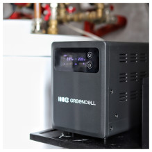 Green Cell UPSLPPC800 Uninterruptible Power Supply AVR UPS 1200VA 800W PowerCore 12 VDC with LCD Display Green Cell UPSLPPC800 Uninterruptible Power Supply AVR UPS 1200VA 800W PowerCore 12 VDC with LCD Display