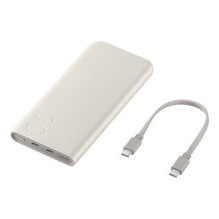 Išorinė Baterija - Samsung P3401XU Baterija 10 000 mAh 25 W Smėlio Balta Išorinė Baterija - Samsung P3401XU Baterija 10 000 mAh 25 W Smėlio Balta