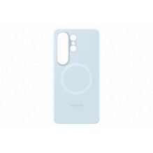 Telefono Dėklas - Samsung Galaxy S26 Ultra Silikoninis Magnetinis Dėklas, Belaidis Įkrovimas, Šviesiai Mėlyna