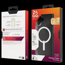 Telefono Apsaugos Rinkinys - ZAGG iPhone 17 MagSafe Skaidrus