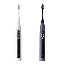 Electric Toothbrush - Oclean X Lite Duo Set, 5 Modes, 40 Days Battery Life, Dark Blue Gray Electric Toothbrush - Oclean X Lite Duo Set, 5 Modes, 40 Days Battery Life, Dark Blue Gray