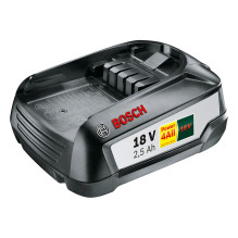 Bosch PBA 18V 2,5 Ah Akku išmanioji serija Bosch PBA 18V 2,5 Ah Akku išmanioji serija
