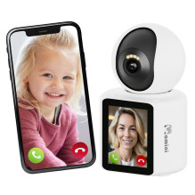 Kūdikio Vaizdo Stebėjimo Kamera - Momini CommuniCare Dvipusio Ryšio 1080p 2,8 Colio Pasukama Ir Pakreipiama Kamera Su Na Kūdikio Vaizdo Stebėjimo Kamera - Momini CommuniCare Dvipusio Ryšio 1080p 2,8 Colio Pasukama Ir Pakreipiama Kamera Su Na