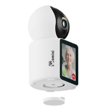 Kūdikio Vaizdo Stebėjimo Kamera - Momini CommuniCare Dvipusio Ryšio 1080p 2,8 Colio Pasukama Ir Pakreipiama Kamera Su Na Kūdikio Vaizdo Stebėjimo Kamera - Momini CommuniCare Dvipusio Ryšio 1080p 2,8 Colio Pasukama Ir Pakreipiama Kamera Su Na