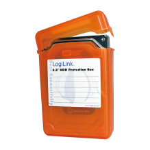 3,5 colio HDD apsauginė dėžutė 1 HDD, oranžinė 3,5 colio HDD apsauginė dėžutė 1 HDD, oranžinė