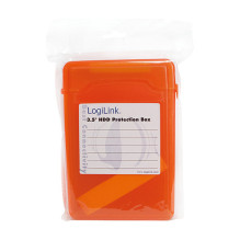 3,5 colio HDD apsauginė dėžutė 1 HDD, oranžinė 3,5 colio HDD apsauginė dėžutė 1 HDD, oranžinė