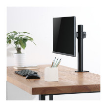 Monitoriaus laikiklis, 17"-32", plienas, 360° VESA plokštė Monitoriaus laikiklis, 17"-32", plienas, 360° VESA plokštė