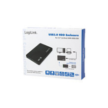 2,5" išorinis USB 3.0 kištukas, be varžtų, juodas 2,5" išorinis USB 3.0 kištukas, be varžtų, juodas