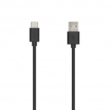 Duomenų Kabelis - SEEK TOTI USB-A į Type-C 3A 1m PVC Juodas