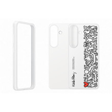 Telefono Dėklas - Samsung Galaxy S25 Flipsuit Dėklas, Pilna Apsauga, Pritaikomas Dizainas, Baltas