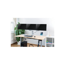 Trigubas monitoriaus laikiklis, 13"-32", aliuminis, 2x dujinė spyruoklė Trigubas monitoriaus laikiklis, 13"-32", aliuminis, 2x dujinė spyruoklė
