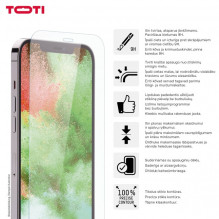 Ekrano Apsauga - Toti Grūdintas Stiklas Pilnas Padengimas 9H Kietumas iPhone 15 / 15 Pro Skaidrus Ekrano Apsauga - Toti Grūdintas Stiklas Pilnas Padengimas 9H Kietumas iPhone 15 / 15 Pro Skaidrus