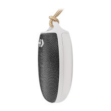 Portable BT 4.2 Speaker, fabric covering, round shape