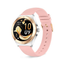 Smart Watch - Ksix LYA, 1.19" AMOLED, Health Monitoring, Silver Smart Watch - Ksix LYA, 1.19" AMOLED, Health Monitoring, Silver